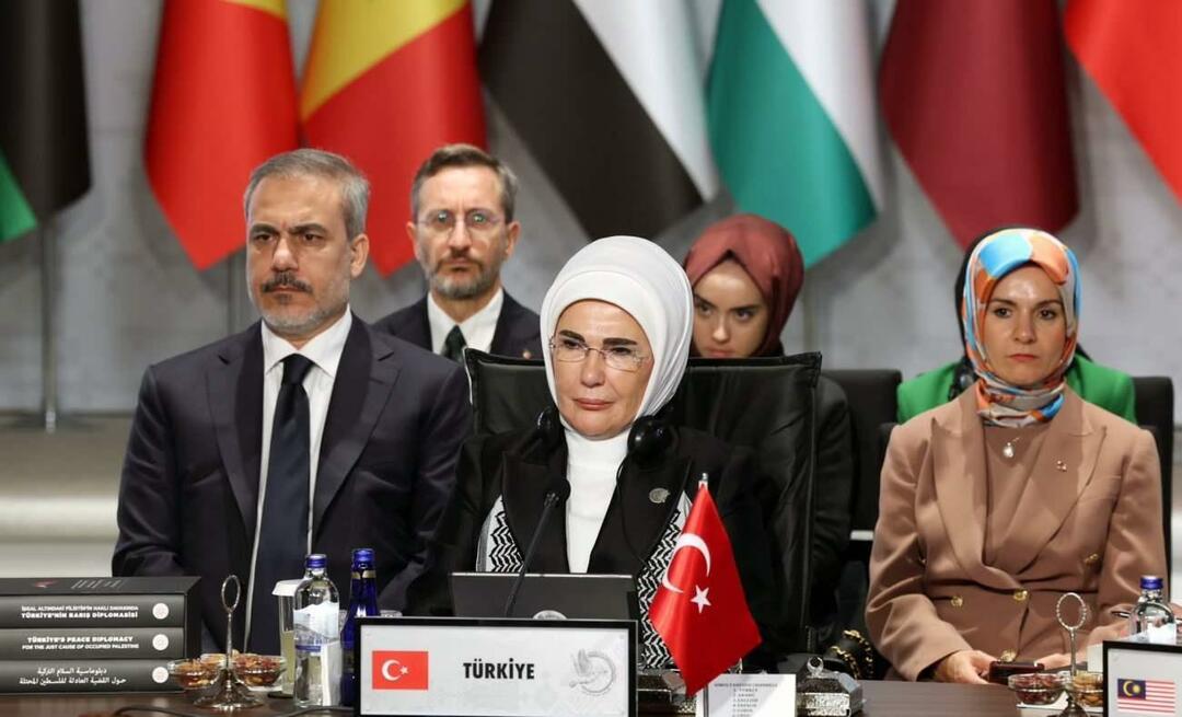 Prva dama Erdoğan: "Za zaustavitev pokola smo dolžni narediti več kot točiti solze"