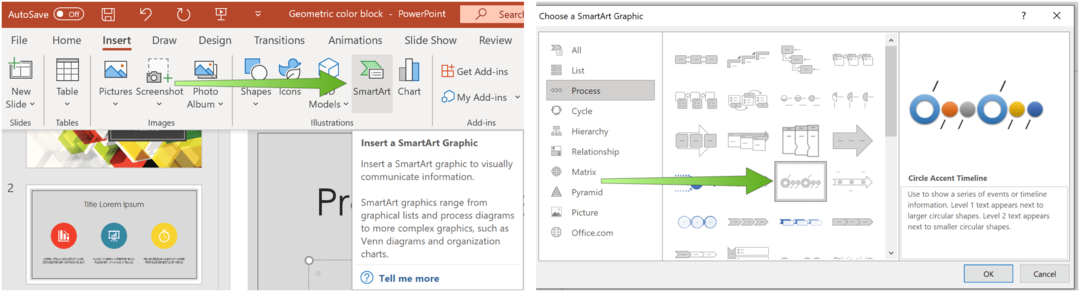 Postavitev Microsoft PowerPointa