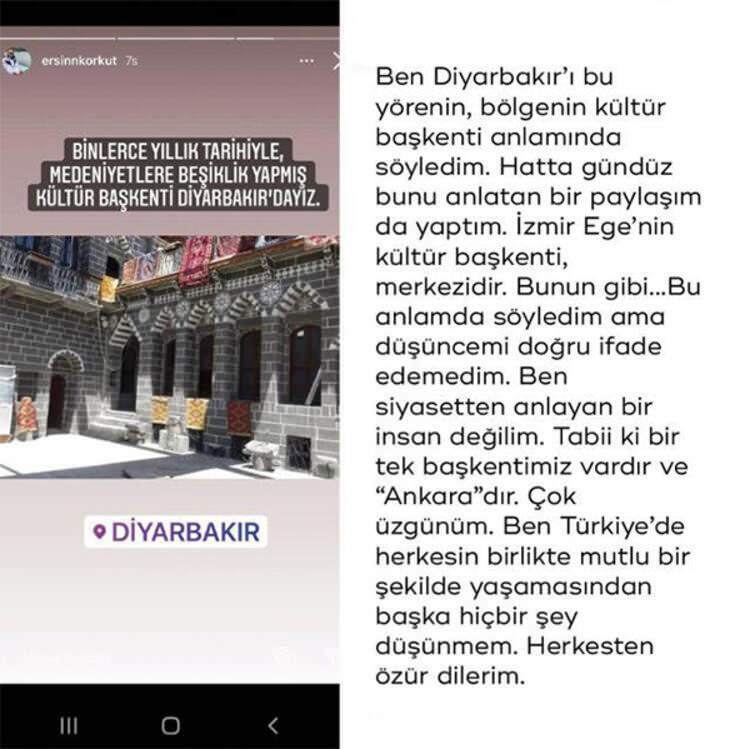 Prišlo je do reakcije! Izjava Ersina Korkuta "Diyarbakır" ...