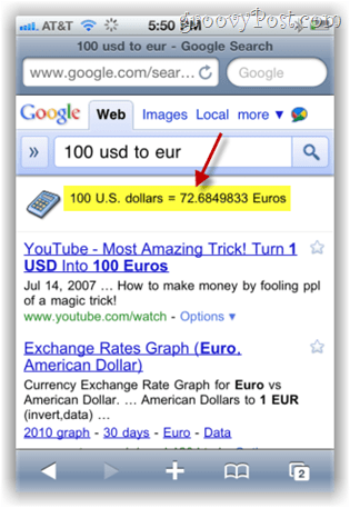 google.com pretvornik valut za iskanje na iphone mobile