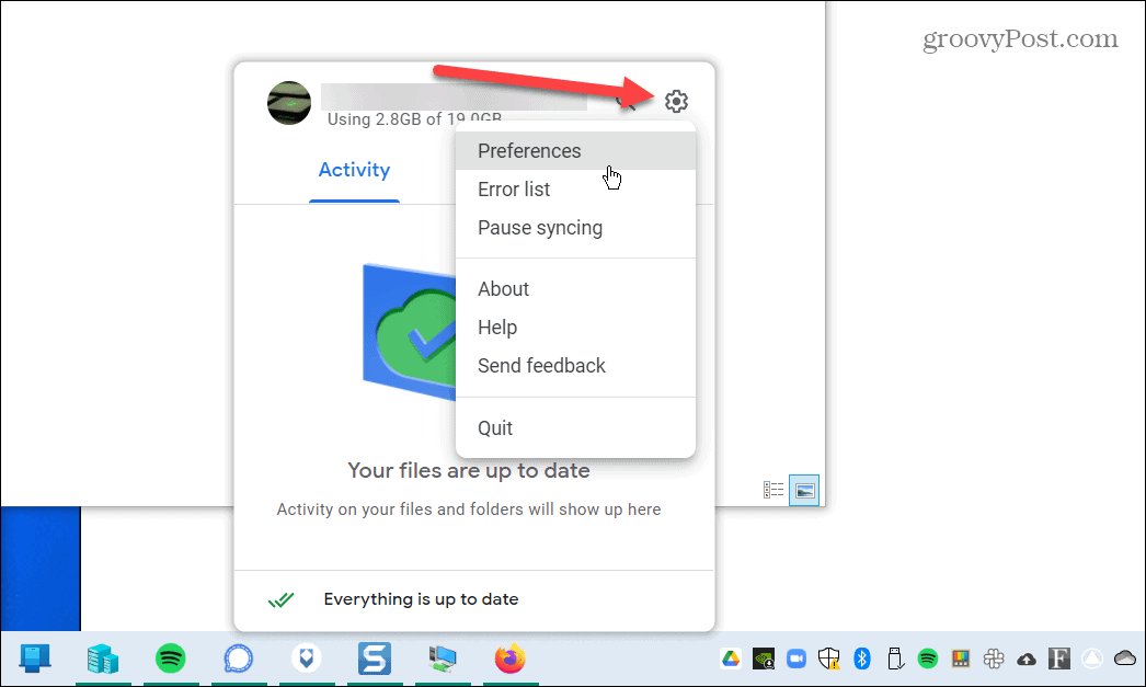 Dodajte Google Drive v File Explorer