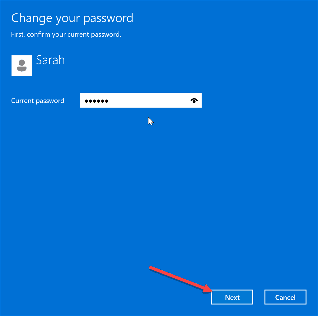 Odstranite svoje geslo v sistemu Windows 11