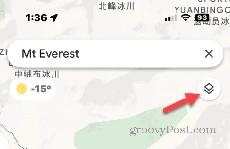Poiščite Elevation na Google Zemljevidih