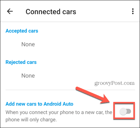 android auto samodejno doda nov avto