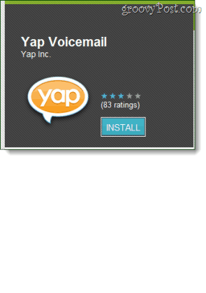 Z aplikacijo Yap Voicemail prenesite glasovno pošto v besedilo brezplačno na svojem Android telefonu