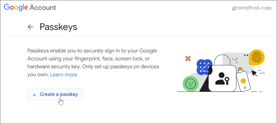 Kako ustvariti geslo za svoj Google Račun