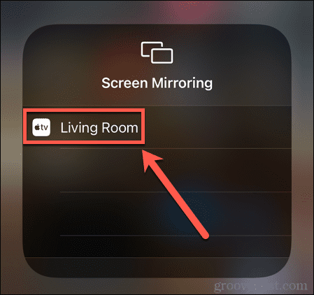 možnosti zrcaljenja zaslona iphone