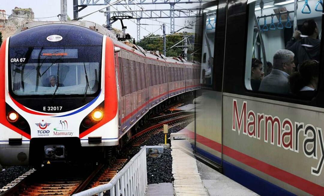 Skozi katera postajališča pelje Marmaray? Koliko stane Marmaray? Marmarajski časi