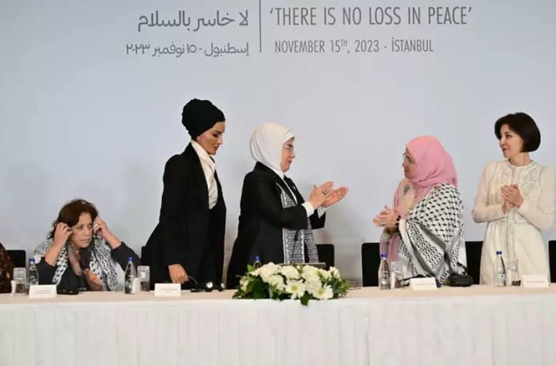 Sporočilo za javnost vrha žena voditeljev Eno srce za Palestino
