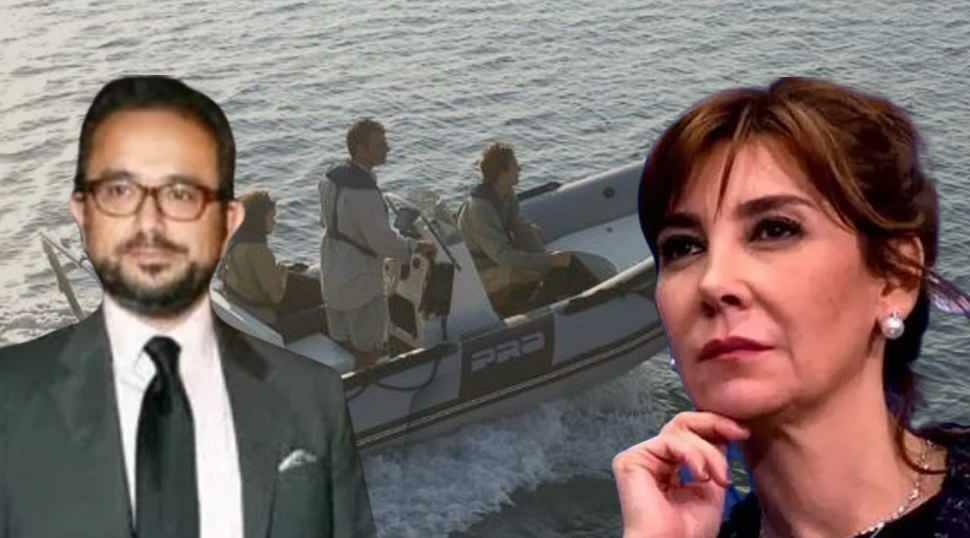 Ali Sabancı in njegova žena Vuslat Doğan Sabancı sta z zodiakalnim čolnom udarila v skale