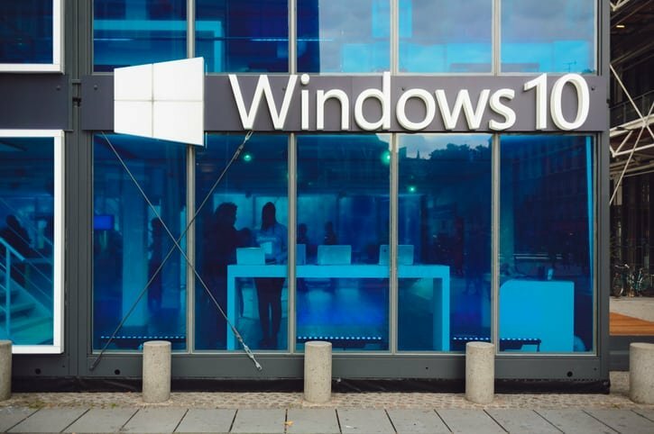 Promocijski paviljon Microsoft Windows 10