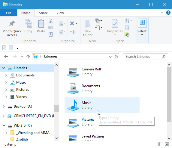 Nasvet za Windows 10: Naj se knjižnice prikažejo v File Explorerju