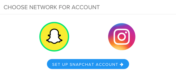 Povežite svoj račun Snapchat s Snaplytics.