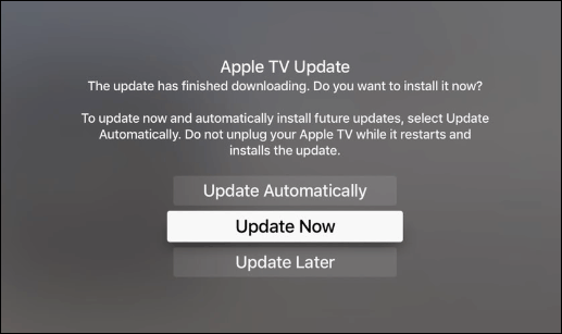 4 Apple TV posodobitve