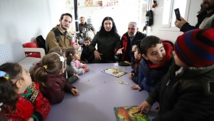 Murat Kekilli je obiskal begunska taborišča v Siriji