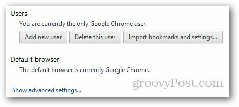 Privzeti spletni brskalnik Chrome 2