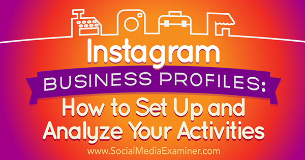 namestitev analizirajte instagram poslovne profile
