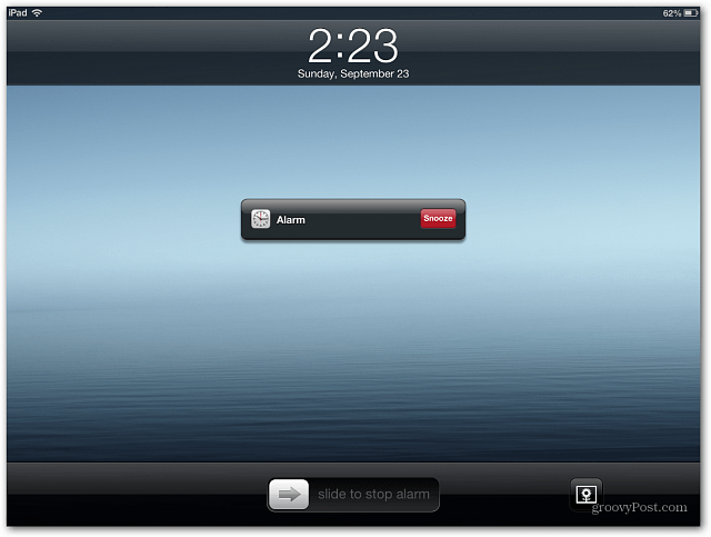 Nastavite iOS 6 Alarm, da vas zbudi s katero koli pesmijo
