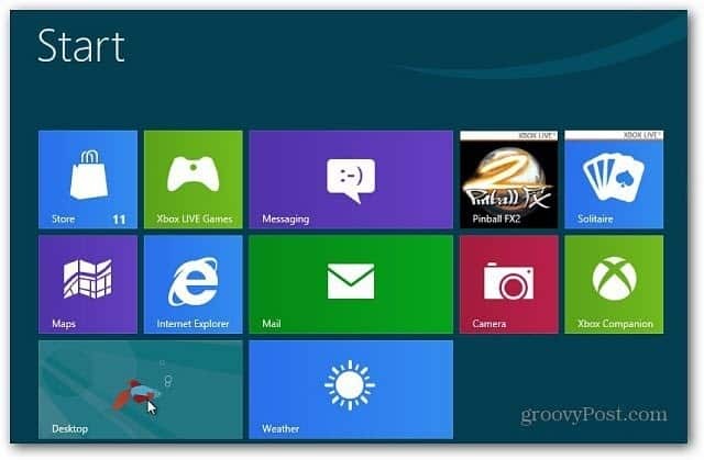 Windows 8: Kako se samodejno prijavite