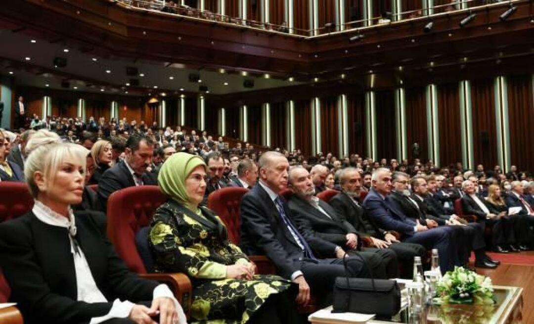 Emine Erdoğan je čestitala umetnikom, ki so prejeli predsedniško nagrado za kulturo in umetnost