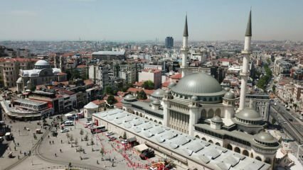 Odpira se mošeja Taksim! Kje in kako do mošeje Taksim? Značilnosti mošeje Taksim