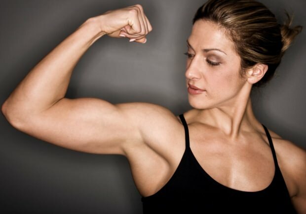 Kako narediti mišice brez mišic doma?