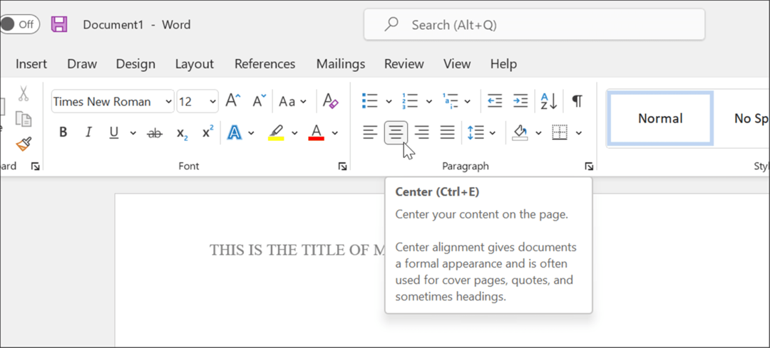 vtipkajte v formatu naslova apa style v microsoft word