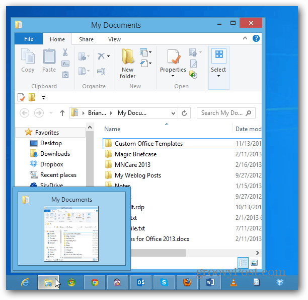 Windows Explorer odprite za lokacijo, ki ni knjižnica