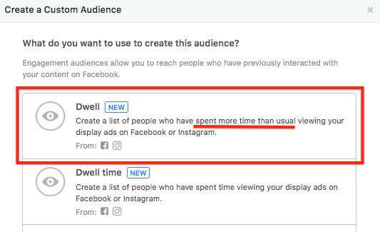  Facebook zdaj omogoča ciljanje na ljudi, ki so si več časa kot običajno ogledali vaše oglase.