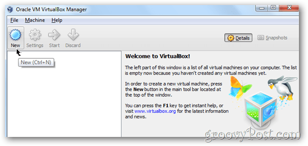 Kako namestiti virtualni stroj Windows 8 s pomočjo VirtualBoxa