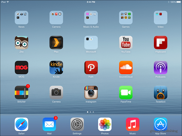 Obnovljen iPad iOS 7