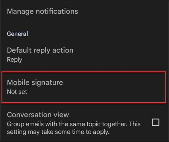 spremenite podpis na gmailu