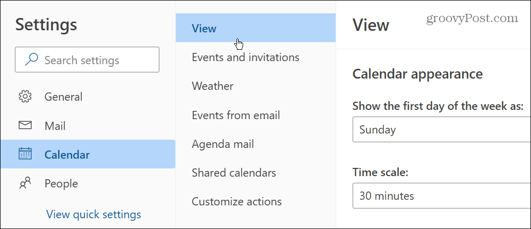 Spremenite časovni pas v programu Microsoft Outlook