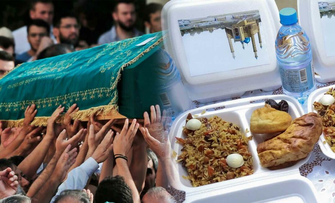 Ali je dovoljeno deliti hrano po pokojniku? Ali mora lastnik pogreba dati hrano v islamu?