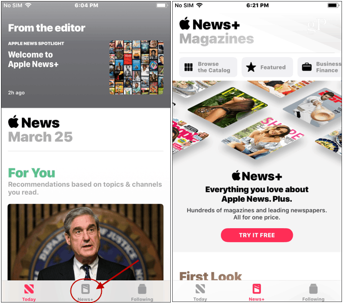 Apple News + iPhone