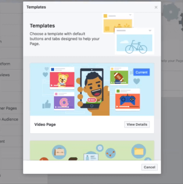 Facebook preizkuša novo video predlogo za Pages, ki postavlja video in skupnost na sredino strani ustvarjalca s posebnimi moduli za stvari, kot so videoposnetki in skupine.