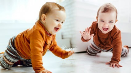 Kako se dojenčke učijo plaziti? Kdaj dojenčki plazijo? Faze plazenja