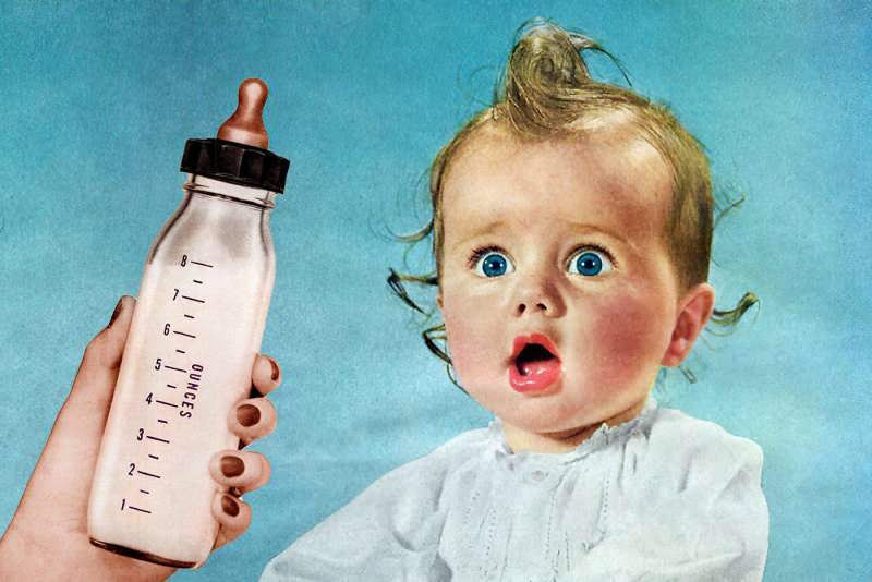 Steklenička ali dojenje? Kako stekleničiti novorojenega otroka? Uporaba steklenice