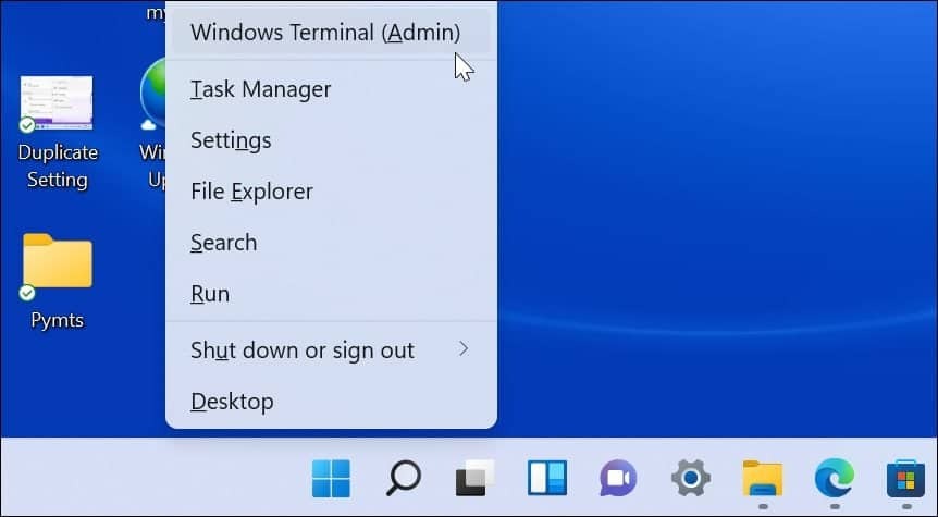 Skrbnik terminala Windows