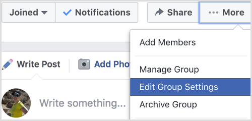 Facebook povezava do skupine