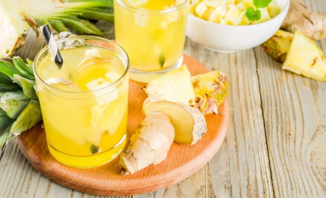 Kako narediti limonado proti edemu? Detox recept za lajšanje edemov z ananasom! Recept za razstrupljanje