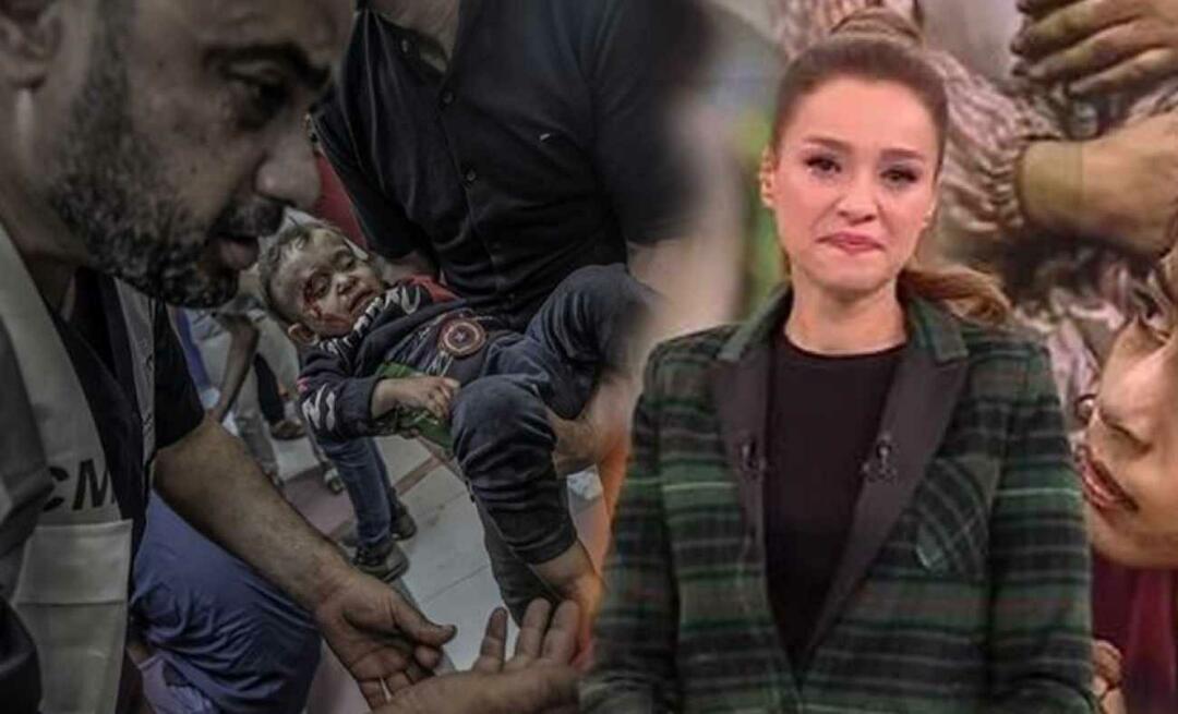 Voditeljica poročil Cansın Helvacı ni mogla zadržati solz, ko je poročala o pokolu v Gazi!
