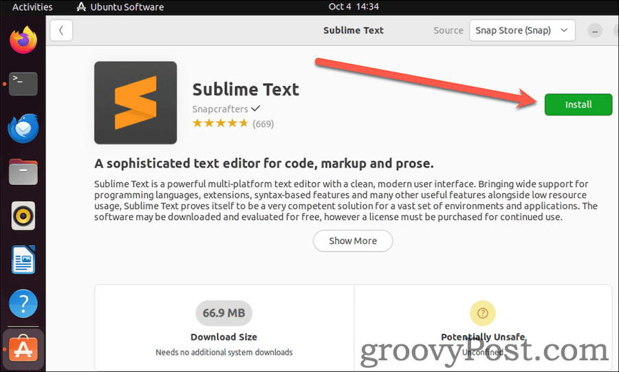 Namestite Sublime Text na Ubuntu