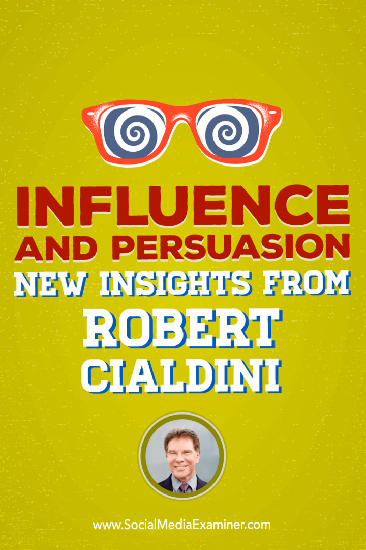 Robert Cialdini se z Michaelom Stelznerjem pogovarja o tem, kako z znanostjo o vplivu pripraviti ljudi na prodajo.