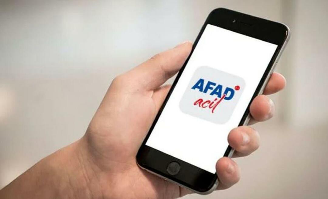 Kaj je aplikacija za klic v sili AFAD? Kaj počne aplikacija za klic v sili AFAD?