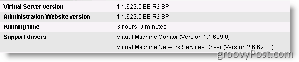 Posodobitev Microsoft Virtual Server 2005 R2 SP1 [Opozorilo izdaje]