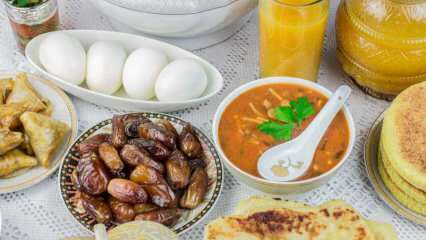 Kakšni so načini uravnotežene prehrane v ramazanu? Kaj je treba upoštevati v sahurju in iftarju?