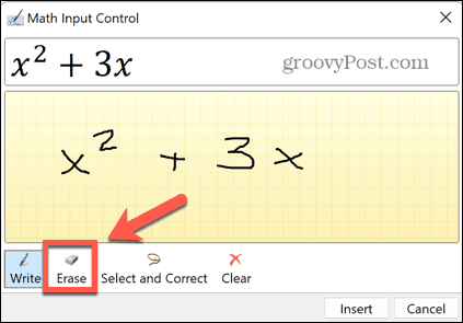 excel ink equation radirka