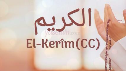 Kaj pomeni al-Karim (c.c)? Kakšne so vrline imena Al-Karim? Esmaul Husna Al-Karim...