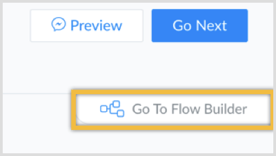 Preklopite na Flow Builder.